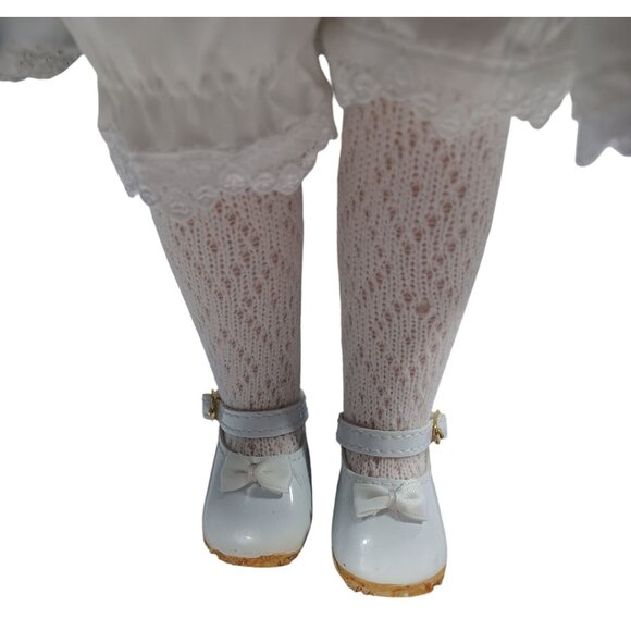 Shirley Temple Heidi Handcrafted OOAK  Porcelain Doll 15.5" Vintage Jeena Hally - Picture 7 of 8